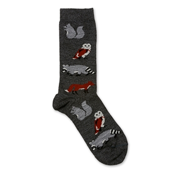 Critter graphic sock