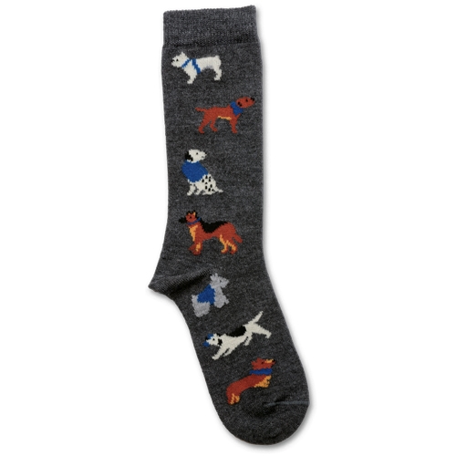 Dog graphic sock